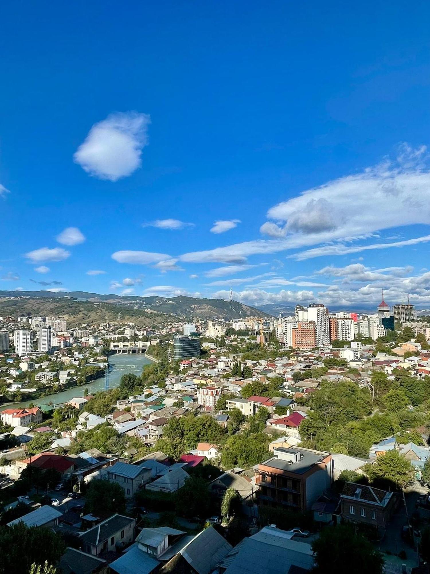 Cozy 1-Bedroom Unit In Tbilisi, With Amazing View Zewnętrze zdjęcie